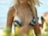 Christina Aguilera in bikini