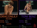  Busty Wrestler Toni Benz Gets Strapon Fucked By Her Opponent Dragonlily 