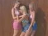 Three Hot Lesbians Get Wild At The Beach!!!