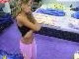 Reality Show Big Brother - Blonde German Strip/Shower