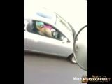 Blowjob On The Highway - Public Videos