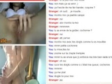 From France with love PART2 - Super horny omegle french teen cums with me 