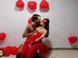 
           Loving Indian Couple Celebrating Valentines Day With Amazing Hot Sex 
        